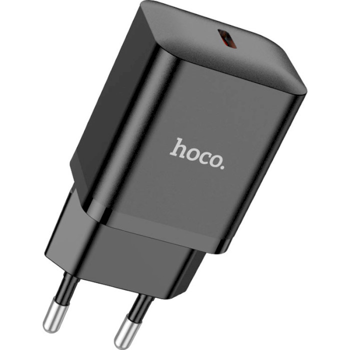 Зарядний пристрій HOCO N27 Innovative 1xUSB-C, PD20W Black (6931474783448)