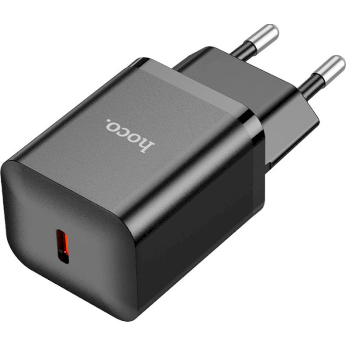 Зарядний пристрій HOCO N27 Innovative 1xUSB-C, PD20W Black (6931474783448)