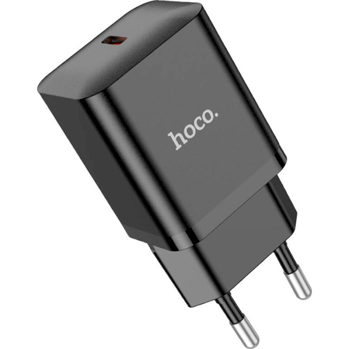 Зарядний пристрій HOCO N27 Innovative 1xUSB-C, PD20W Black (6931474783448)