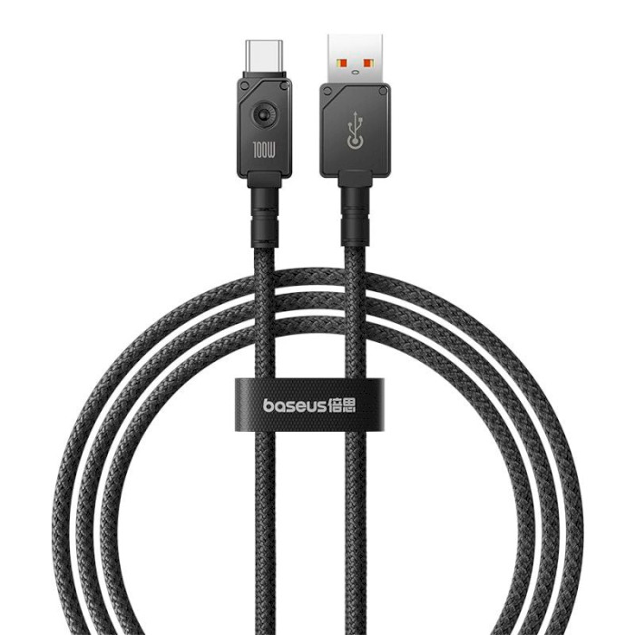 Кабель BASEUS Unbreakable Series Fast Charging Data Cable USB to Type-C 100W 1м Cluster Black (P10355801111-00)