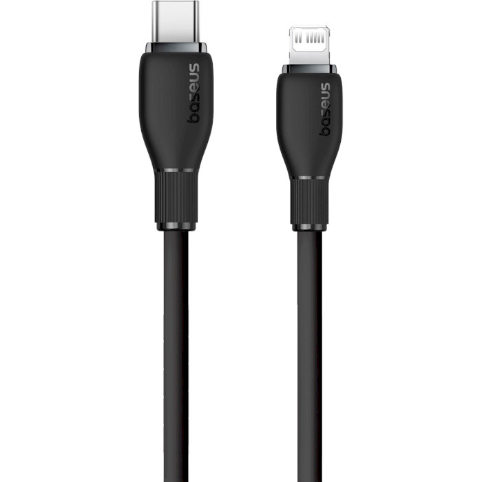 Кабель BASEUS Pudding Series Fast Charging Cable Type-C to iP 20W 1.2м Cluster Black (P10355701111-00)