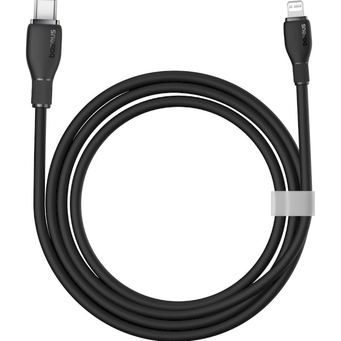 Кабель BASEUS Pudding Series Fast Charging Cable Type-C to iP 20W 1.2м Cluster Black (P10355701111-00)