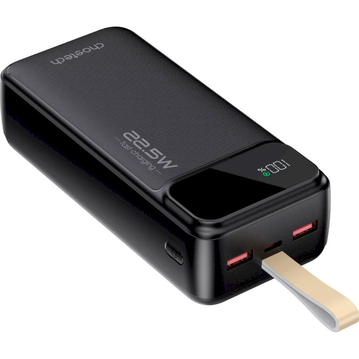 Повербанк CHOETECH B730 1xUSB-C, 2xUSB-A, PD3.0, QC3.0 30000mAh Black