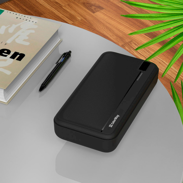 Повербанк COLORWAY High-Power 20000mAh Black (CW-PB200LPA4BK-PD)