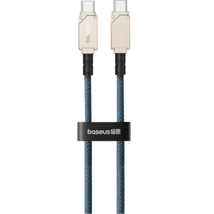 Кабель BASEUS Unbreakable Series Fast Charging Data Cable Type-C to Type-C 100W 2м Stellar White (P10355800221-01)