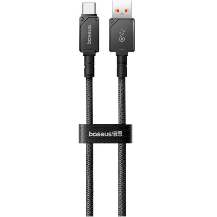 Кабель BASEUS Unbreakable Series Fast Charging Data Cable USB to Type-C 100W 2м Cluster Black (P10355801111-01)