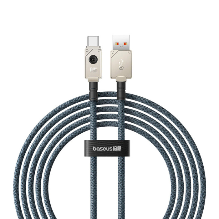 Кабель BASEUS Unbreakable Series Fast Charging Data Cable USB to Type-C 100W 2м Stellar White (P10355801221-01)