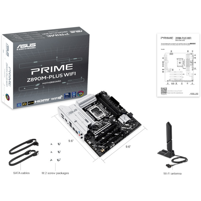 Материнська плата ASUS Prime Z890M-Plus WiFi