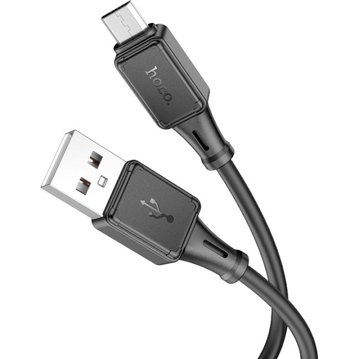 Кабель HOCO X101 Assistant USB-A to Micro-USB 1м Black