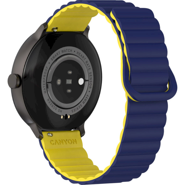 Смарт-годинник CANYON SW-69 Jacky Blue/Yellow (CNS-SW69BL)