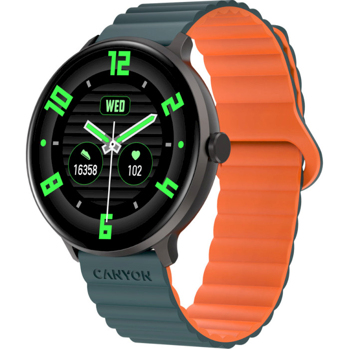 Смарт-годинник CANYON SW-69 Jacky Green/Orange (CNS-SW69BG)