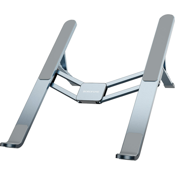 Підставка для ноутбука BOROFONE BH117 Graceful Metal Folding Notebook Stand Metal Gray