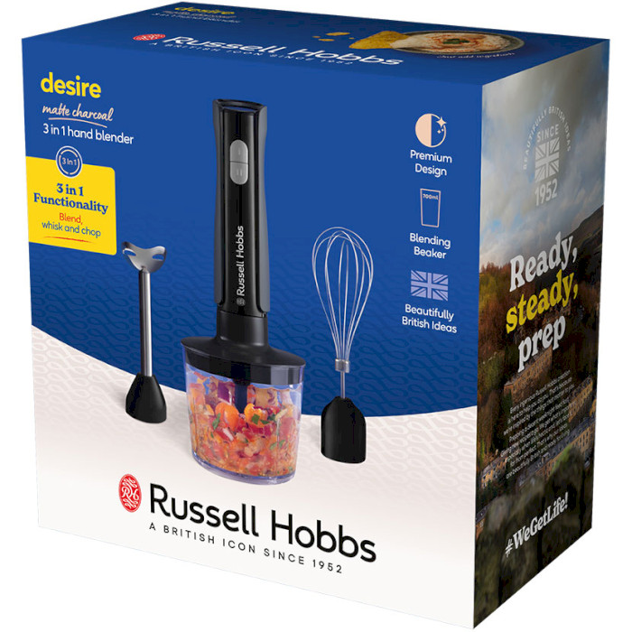 Блендер RUSSELL HOBBS Desire 3 in 1 Matte Charcoal (27141-56)