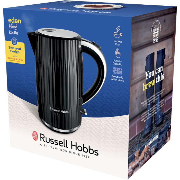 Электрочайник RUSSELL HOBBS Eden Black (27361-70)