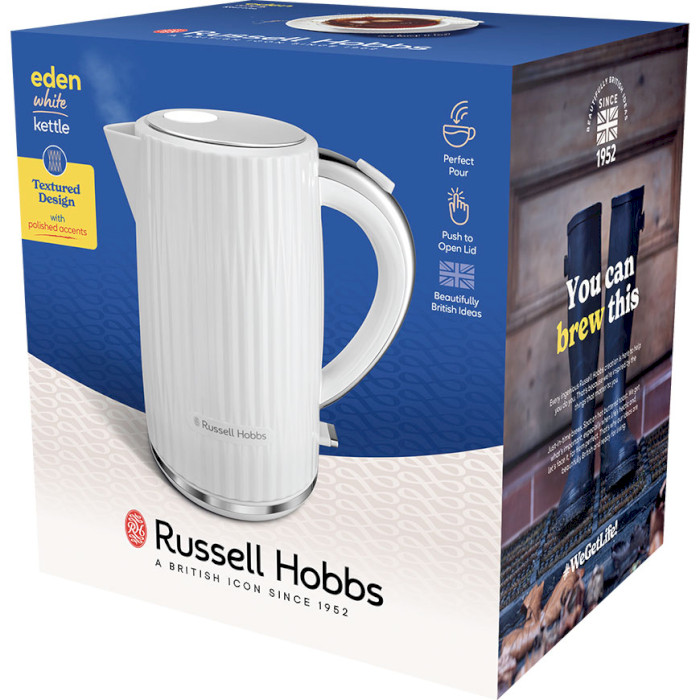 Електрочайник RUSSELL HOBBS Eden White (27360-70)