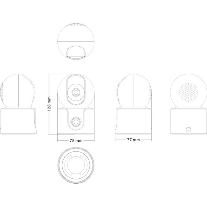 IP-камера XIAOMI Smart Camera C500 Dual (BHR8755EU)