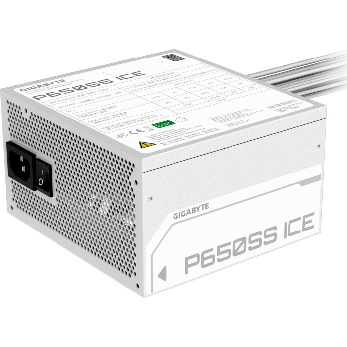 Блок живлення 650W GIGABYTE P650SS Ice (GP-P650SS ICE)