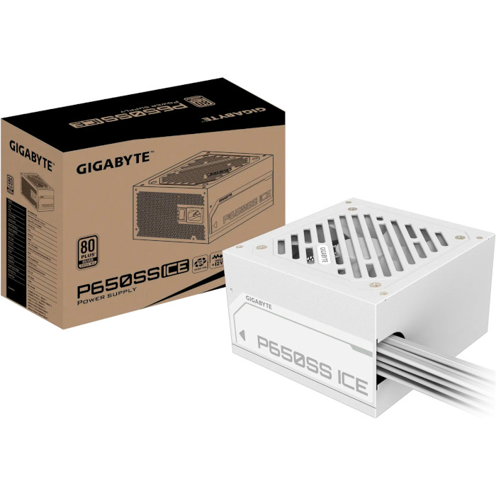 Блок живлення 650W GIGABYTE P650SS Ice (GP-P650SS ICE)