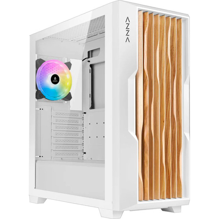 Корпус AZZA Guardian Wood White (CSAZ-520WW)