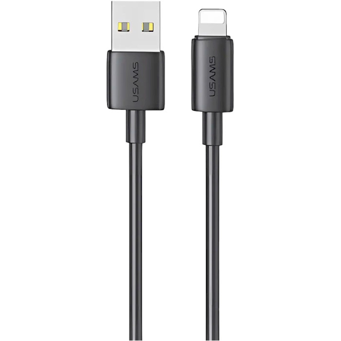 Кабель USAMS SJ709 YD USB to Lightning 2.4A Fast Charging Data Cable 1м Black (SJ709USB01)