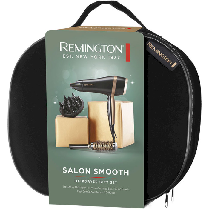 Фен REMINGTON D6960GP Salon Smooth Hairdryer Gift Set