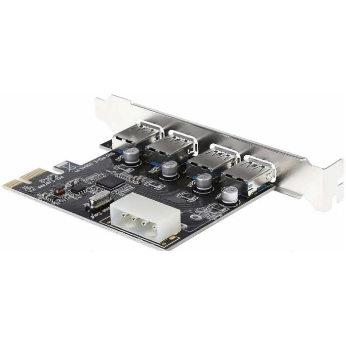 Контроллер VOLTRONIC PCIe to 4xUSB 3.0 (YT=C-PCI-E=>4*USB3.0)