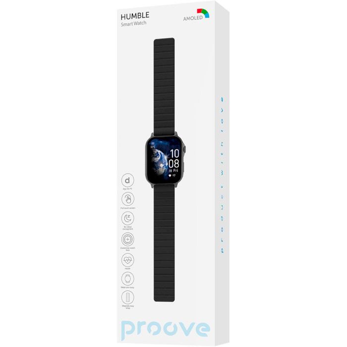 Смарт-годинник PROOVE Humble Black