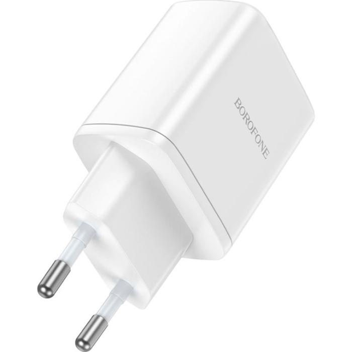 Зарядний пристрій BOROFONE BN9 Reacher 2xUSB-C, PD35W White