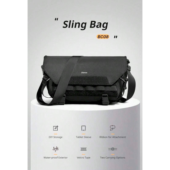 Сумка для фото-видеотехники ULANZI BC08 Camera Sling Bag