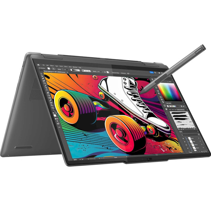 Ноутбук LENOVO Yoga 7 2-in-1 14IML9 Storm Gray (83DJ00CLRA)