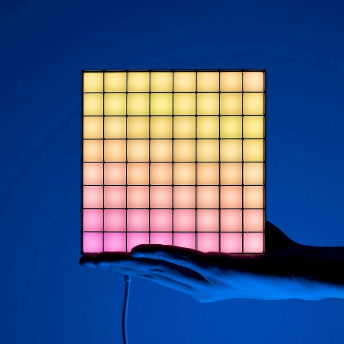 Панель TWINKLY Squares RGB 1 Starter Gen II 16x16 Multicolor Edition IP20 (TWQ064STW-01-BUSB)