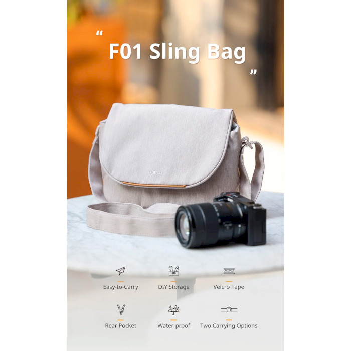 Сумка для фото-видеотехники ULANZI F01 Camera Sling Bag