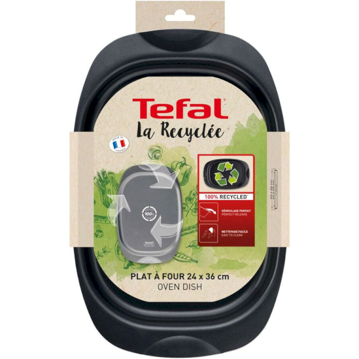 Форма для выпечки TEFAL La Recyclee 24x36x5.5см (J5701553)