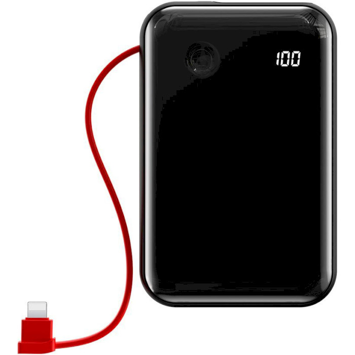 Повербанк BASEUS Mini S Digital Display 3APower Bank 15W 10000mAh Black (PPXF-E01)