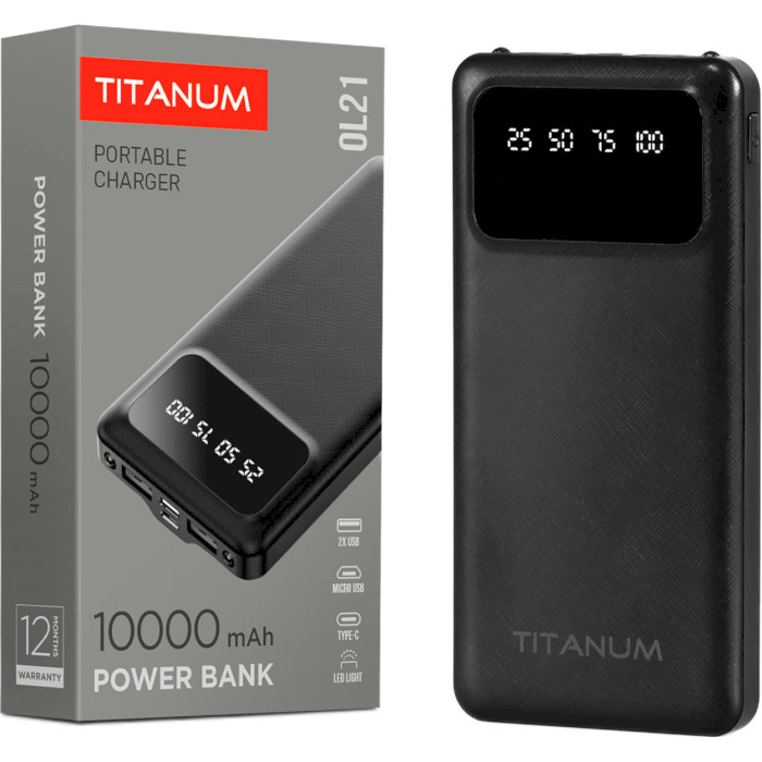 Повербанк TITANUM OL21 10000mAh