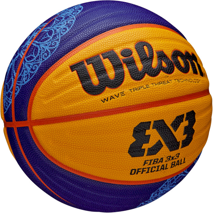 М'яч баскетбольний WILSON FIBA 3x3 Official Game Ball Paris 2024 Size 6 (WZ1011502XB6F)