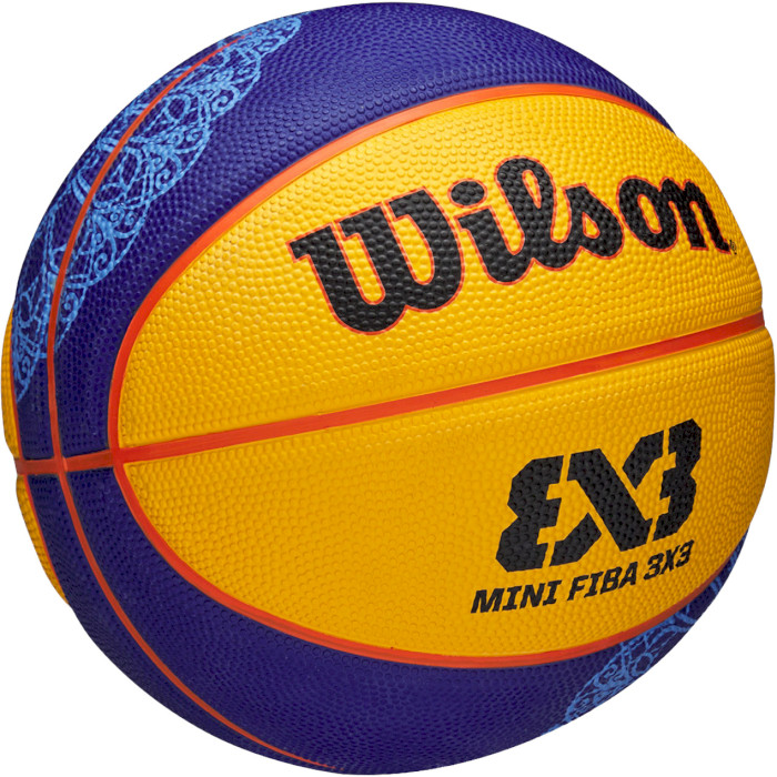 Мини-мяч баскетбольный WILSON FIBA 3x3 Mini Paris 2024 Size 3 (WZ3015101XB3)