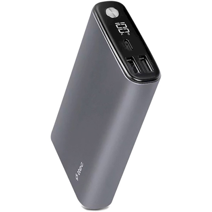 Повербанк TTEC ReCharger Pro LCD 15000mAh Space Gray (2BB216UG)