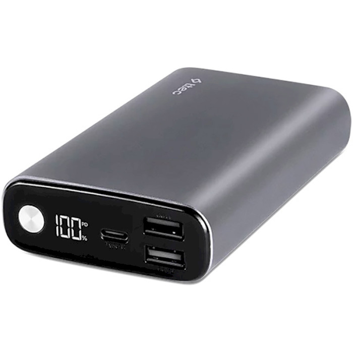 Повербанк TTEC ReCharger Pro LCD 15000mAh Space Gray (2BB216UG)