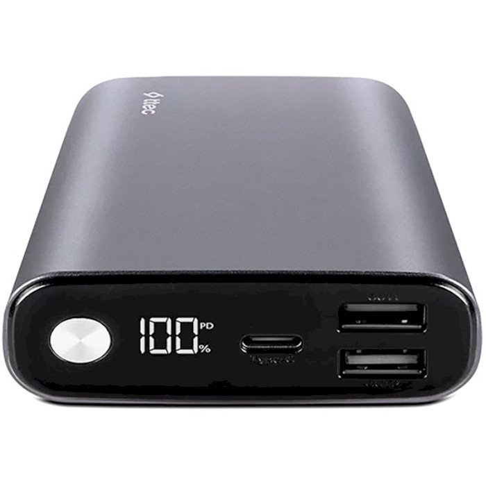 Повербанк TTEC ReCharger Pro LCD 15000mAh Space Gray (2BB216UG)