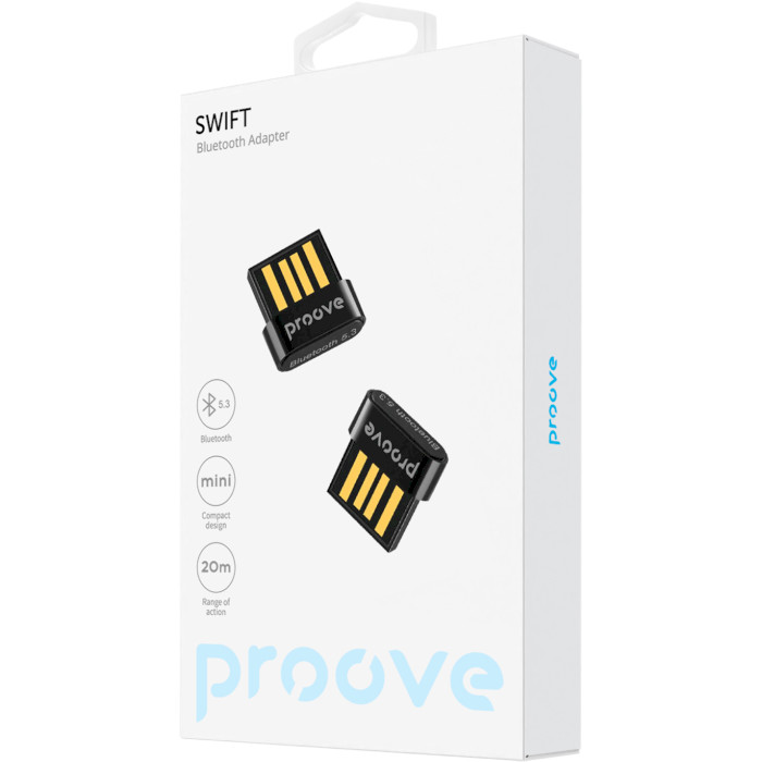 Bluetooth адаптер PROOVE Swift Black