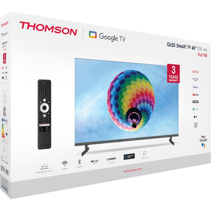 Телевізор THOMSON 40" QLED 40QG4S14