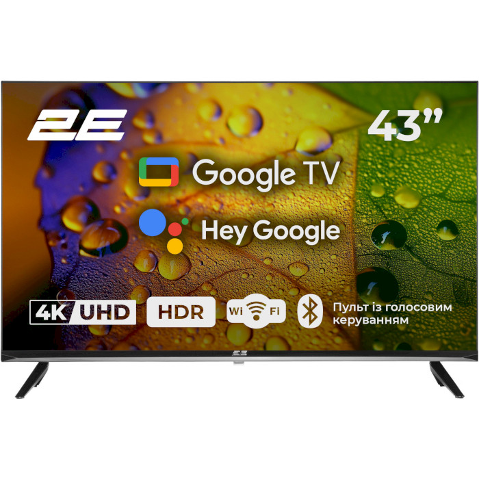 Телевізор 2E 43" LED 4K 43A07KU