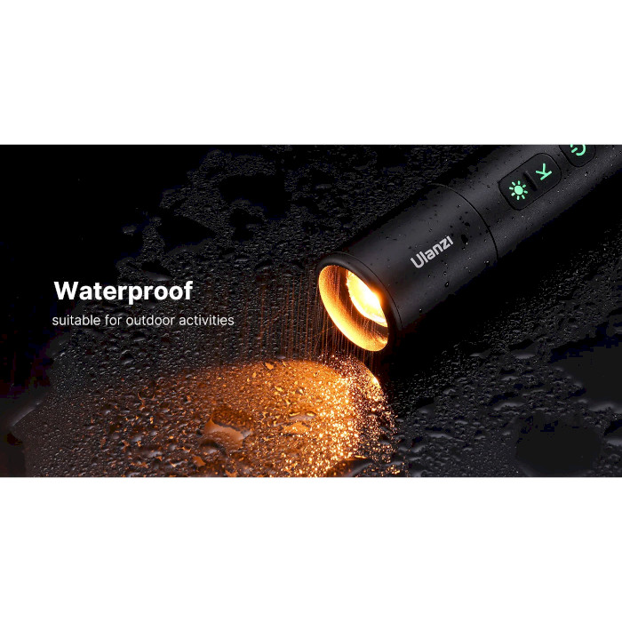 Ліхтар для фото/відео ULANZI LM07 Photography Rechargeable Flashlight (UV-L031GBB1)