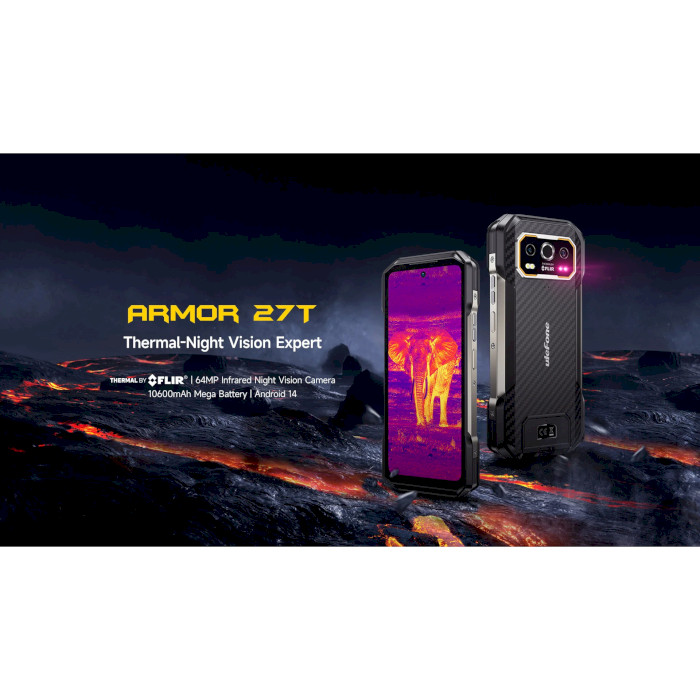 Смартфон ULEFONE Armor 27T 12/256GB Black