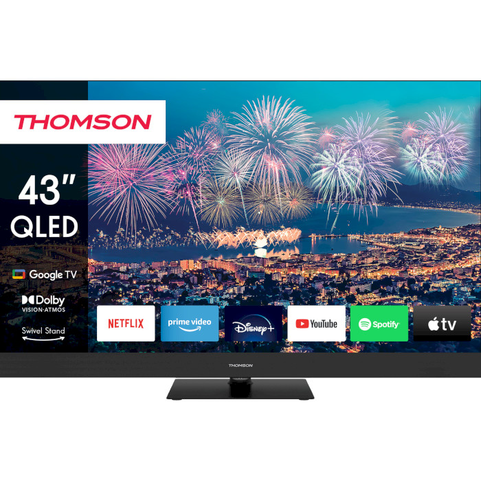 Телевізор THOMSON 43" QLED 4K 43QG6C14