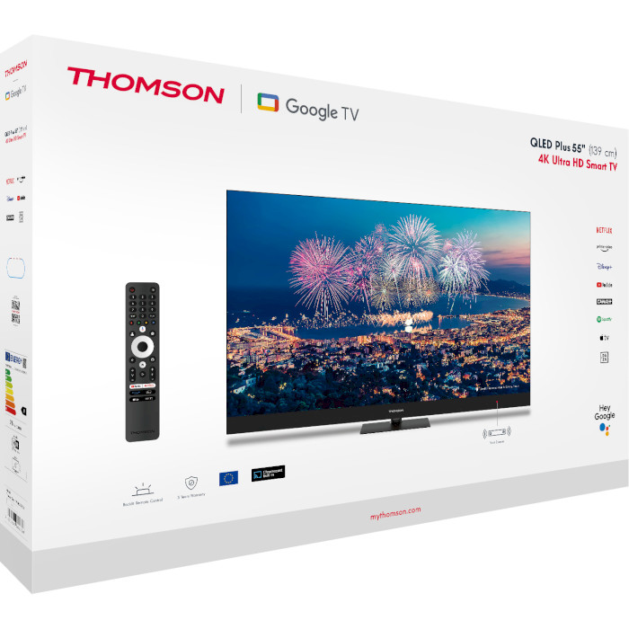 Телевізор THOMSON 55" QLED 4K 55QG6C14