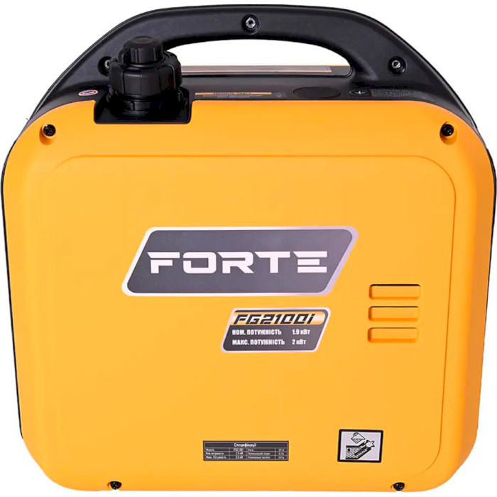 Бензиновий інверторний генератор FORTE FG2100I