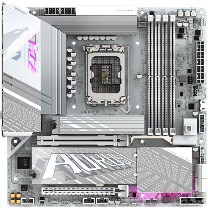 Материнская плата AORUS Z890M Elite WiFi7 Ice