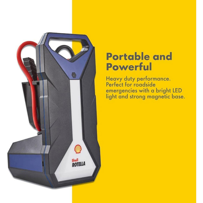 Портативний пускозарядний пристрій SHELL Portable Power Jump Starter 24000mAh (SH924)